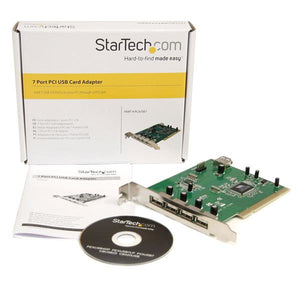 STARTECH .com interface cards/adapter Internal USB 2.0 (PCIUSB7) - Cartouches Certifiees