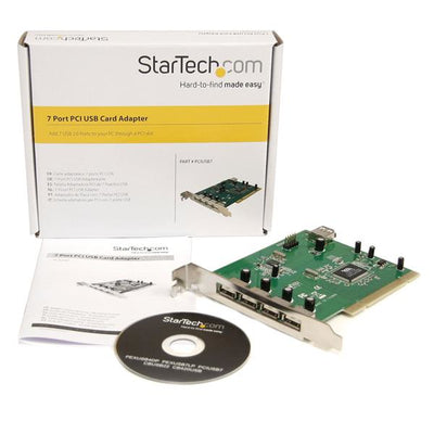 STARTECH .com interface cards/adapter Internal USB 2.0 (PCIUSB7) - Cartouches Certifiees