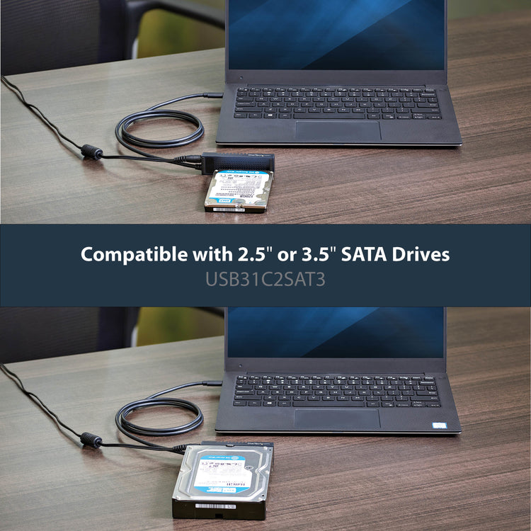 STARTECH .com interface cards/adapter (USB31C2SAT3) - Cartouches Certifiees