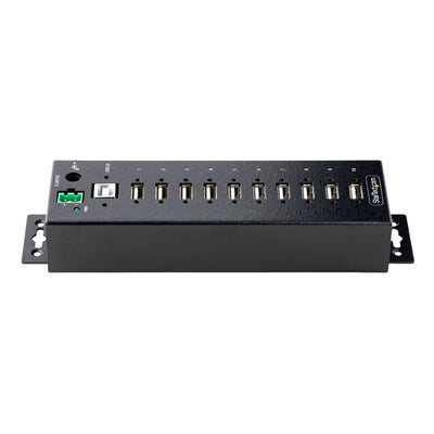 STARTECH .com interface hub USB 2.0 Type-B 480 Mbit/s Black (USB210AIND-USB-A-HUB) - Cartouches Certifiees