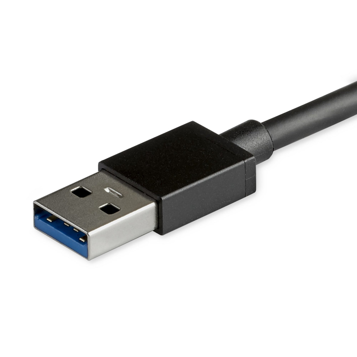 STARTECH .com interface hub USB 3.2 Gen 1 (3.1 Gen 1) Type-A 5000 Mbit/s Black (HB30A4AIB) - Cartouches Certifiees
