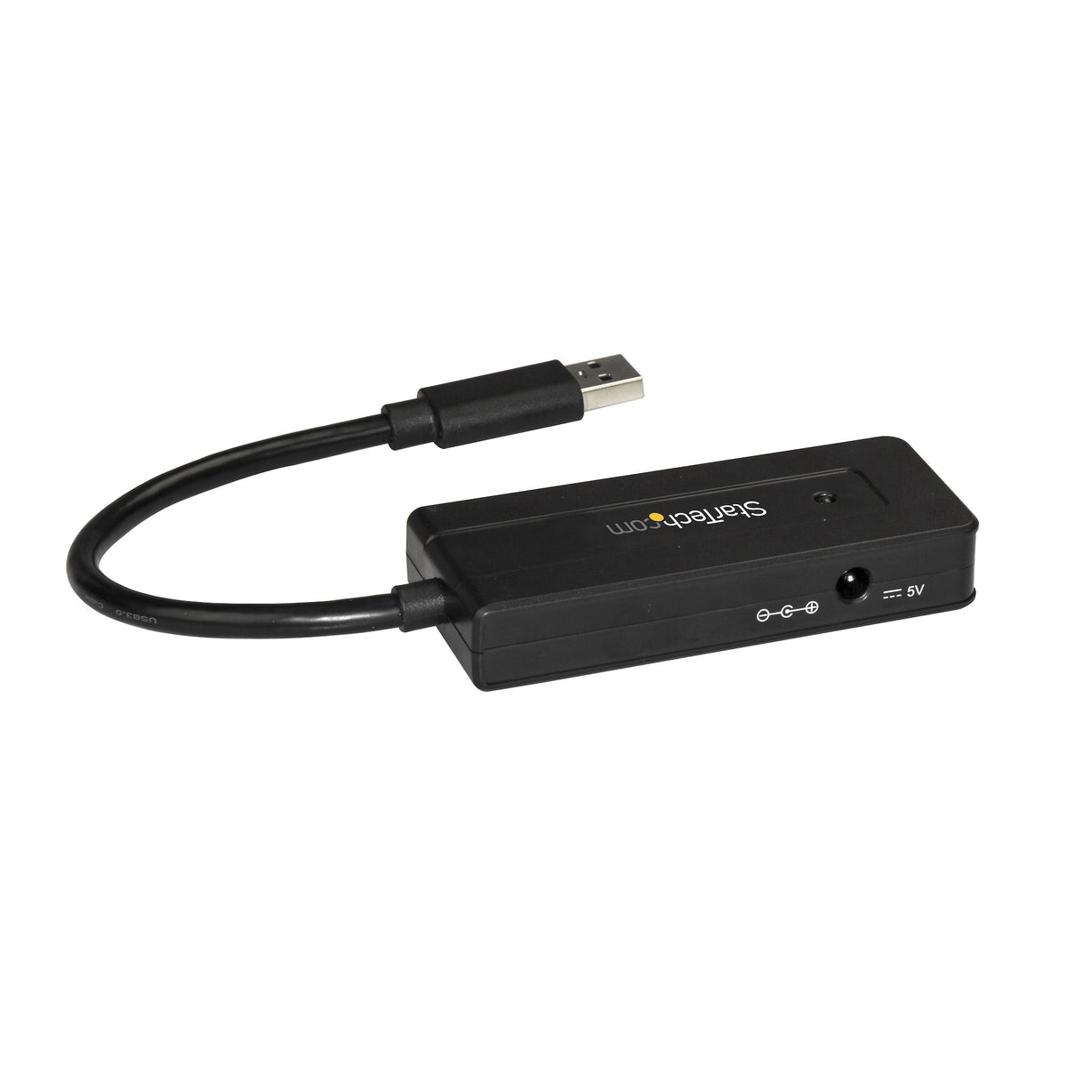 STARTECH .com interface hub USB 3.2 Gen 1 (3.1 Gen 1) Type-A 5000 Mbit/s Black (ST4300MINI) - Cartouches Certifiees