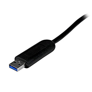 STARTECH .com interface hub USB 3.2 Gen 1 (3.1 Gen 1) Type-A 5000 Mbit/s Black (ST4300PBU3) - Cartouches Certifiees