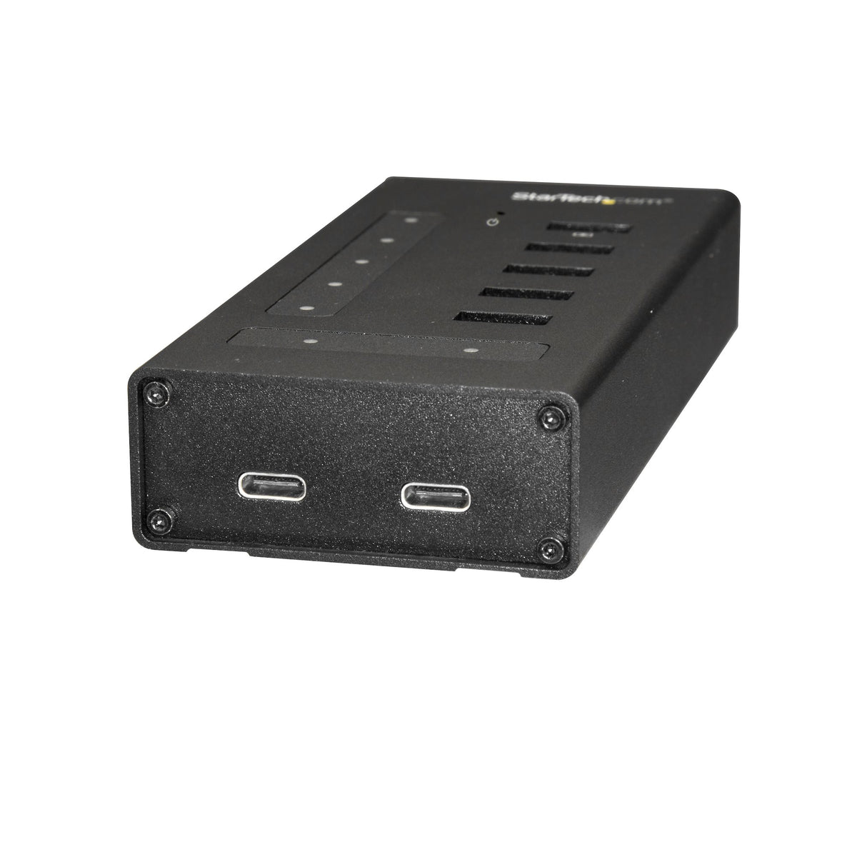 STARTECH .com interface hub USB 3.2 Gen 1 (3.1 Gen 1) Type-B 5000 Mbit/s Black (HB30C5A2CST) - Cartouches Certifiees
