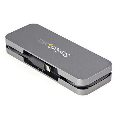 STARTECH .com interface hub USB 3.2 Gen 1 (3.1 Gen 1) Type-C 5000 Mbit/s Black, Grey (HB30CM3A1CB) - Cartouches Certifiees