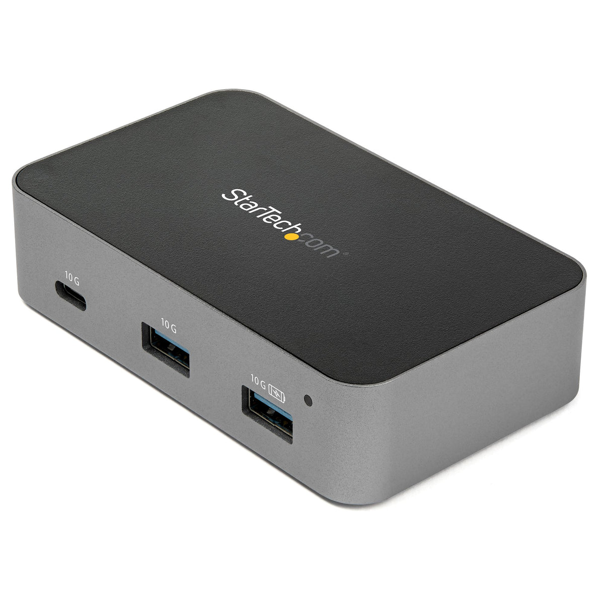 STARTECH .com interface hub USB 3.2 Gen 2 (3.1 Gen 2) Type-C 10000 Mbit/s Black, Grey (HB31C2A1CGS) - Cartouches Certifiees