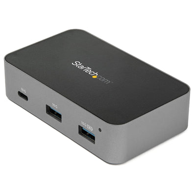 STARTECH .com interface hub USB 3.2 Gen 2 (3.1 Gen 2) Type-C 10000 Mbit/s Black, Grey (HB31C2A1CGS) - Cartouches Certifiees