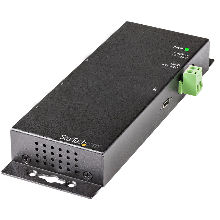STARTECH .com interface hub USB 3.2 Gen 2 (3.1 Gen 2) Type-C 10000 Mbit/s Black (HB31C2A2CME) - Cartouches Certifiees