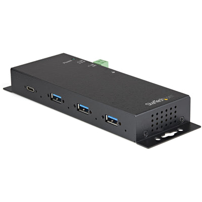 STARTECH .com interface hub USB 3.2 Gen 2 (3.1 Gen 2) Type-C 10000 Mbit/s Black (HB31C3A1CME) - Cartouches Certifiees