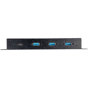 STARTECH .com interface hub USB 3.2 Gen 2 (3.1 Gen 2) Type-C 10000 Mbit/s Black (HB31C3A1CME) - Cartouches Certifiees
