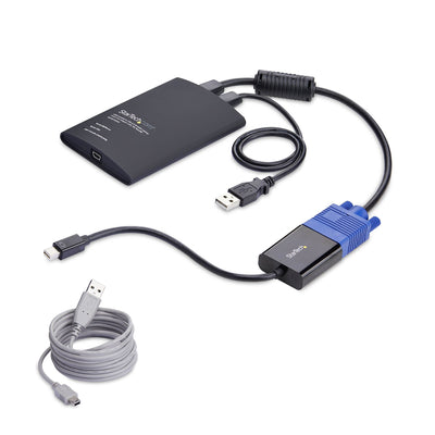 STARTECH .com KVM switch Black (NOTECONS02-VGA-MDP) - Cartouches Certifiees