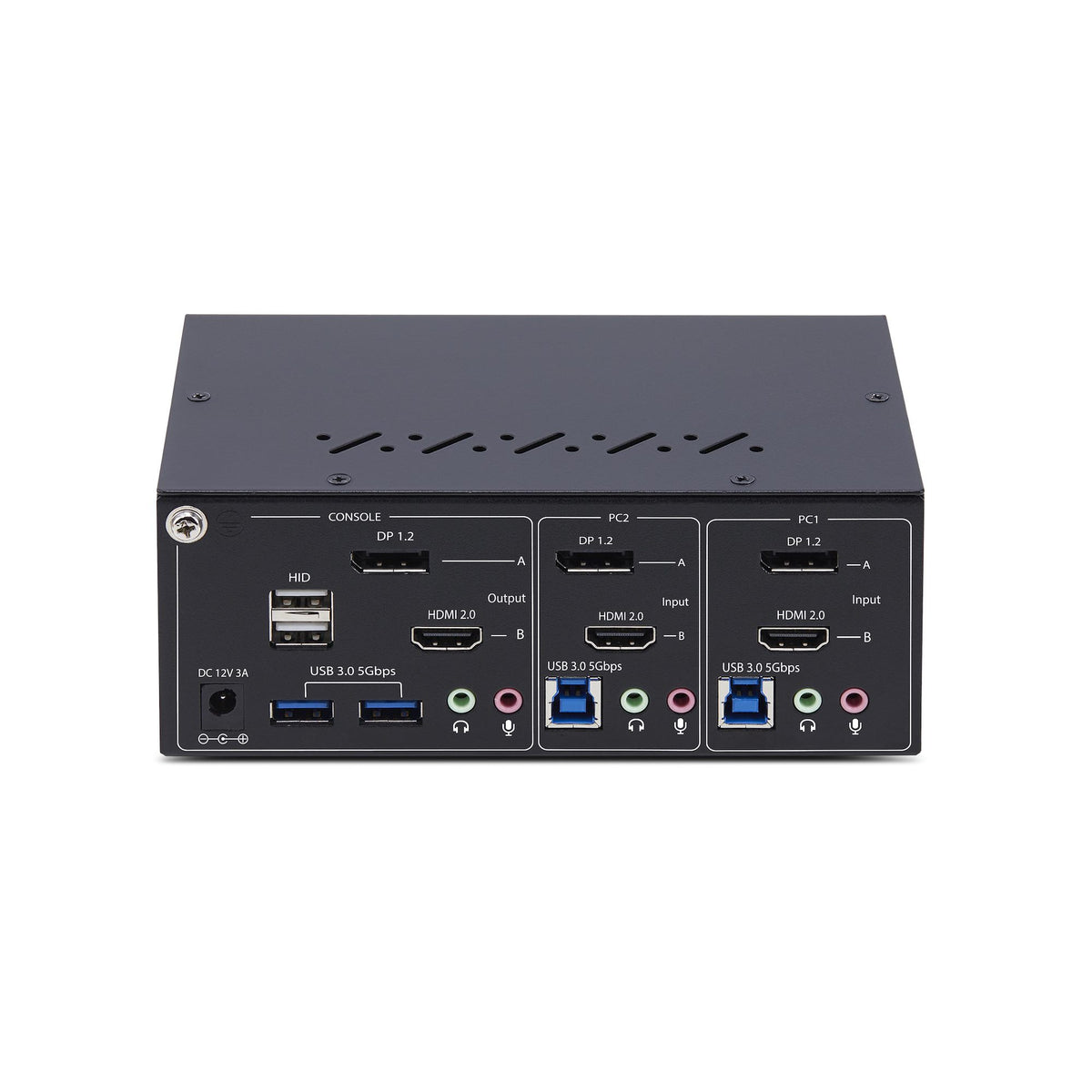 STARTECH .com KVM switch Black (P2ADDH462-KVM-SWITCH) - Cartouches Certifiees
