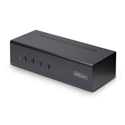 STARTECH .com KVM switch Black (P4DD46A2-KVM-SWITCH) - Cartouches Certifiees