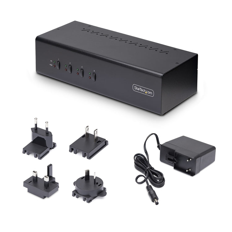 STARTECH .com KVM switch Black (P4DD46A2-KVM-SWITCH) - Cartouches Certifiees