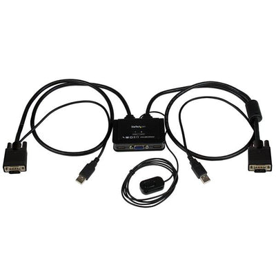 STARTECH .com KVM switch Black (SV211USB) - Cartouches Certifiees
