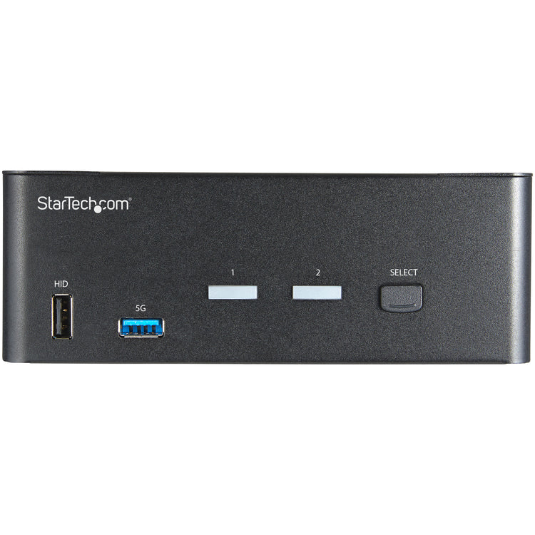 STARTECH .com KVM switch Black (SV231DHU34K6) - Cartouches Certifiees