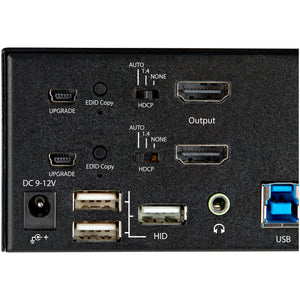 STARTECH .com KVM switch Black (SV231DHU34K6) - Cartouches Certifiees