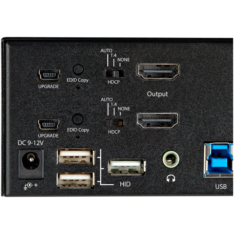 STARTECH .com KVM switch Black (SV231DHU34K6) - Cartouches Certifiees