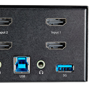 STARTECH .com KVM switch Black (SV231DHU34K6) - Cartouches Certifiees