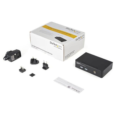 STARTECH .com KVM switch Black (SV231HDMIUA) - Cartouches Certifiees
