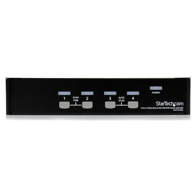 STARTECH .com KVM switch Rack mounting Black (SV431DUSBU) - Cartouches Certifiees