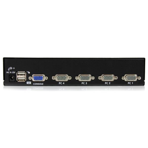 STARTECH .com KVM switch Rack mounting Black (SV431DUSBU) - Cartouches Certifiees