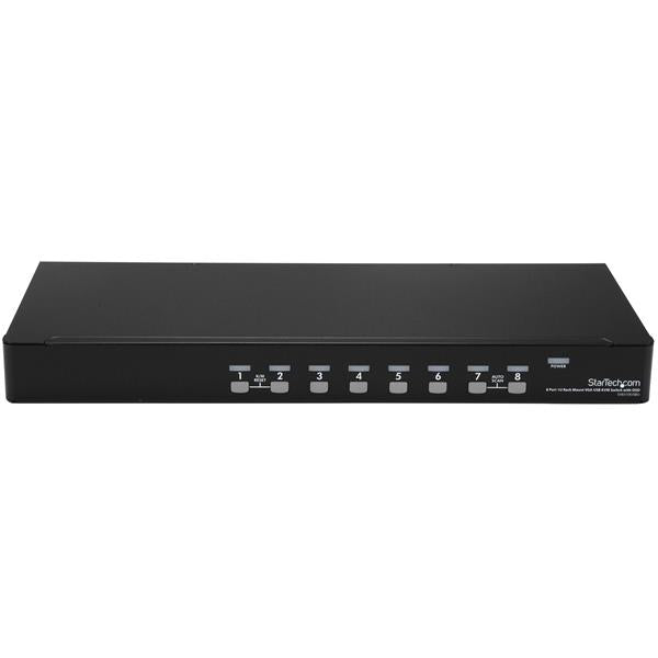STARTECH .com KVM switch Rack mounting Black (SV831DUSBUK) - Cartouches Certifiees