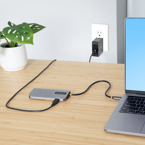 STARTECH .com laptop dock/port replicator Wired USB 3.2 Gen 1 (3.1 Gen 1) Type-C Grey (127B-USBC-MULTIPORT) - Cartouches Certifiees
