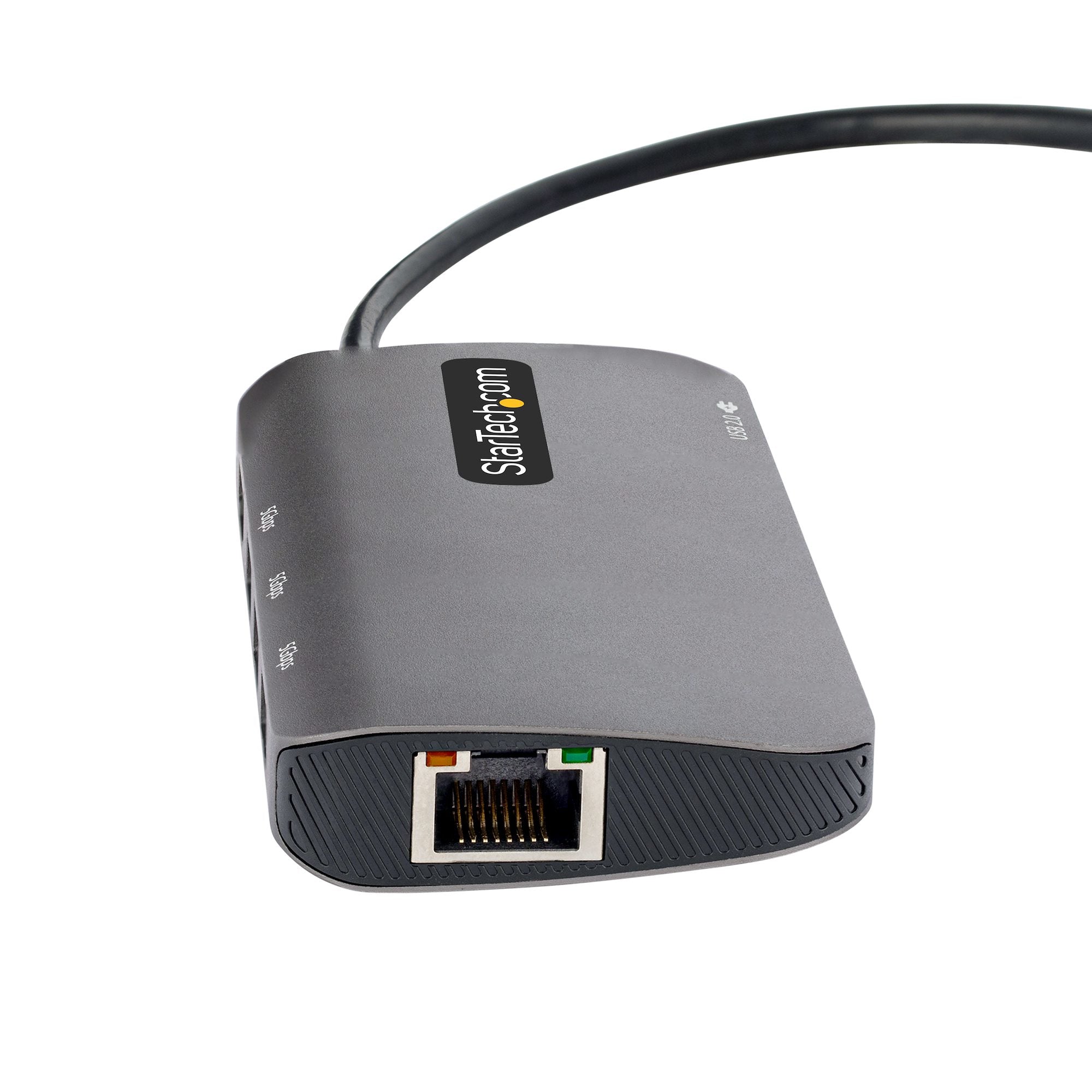 STARTECH .com laptop dock/port replicator Wired USB 3.2 Gen 1 (3.1 Gen 1) Type-C Grey (127B-USBC-MULTIPORT) - Cartouches Certifiees