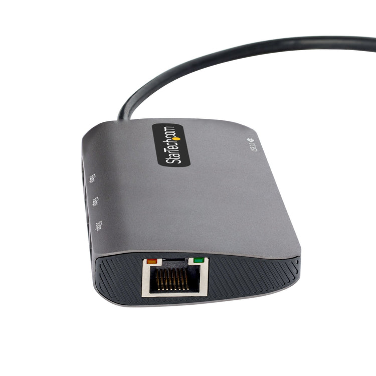 STARTECH .com laptop dock/port replicator Wired USB 3.2 Gen 1 (3.1 Gen 1) Type-C Grey (127B-USBC-MULTIPORT) - Cartouches Certifiees