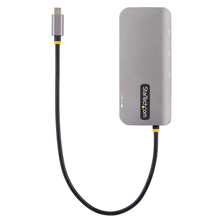 STARTECH .com laptop dock/port replicator Wired USB 3.2 Gen 1 (3.1 Gen 1) Type-C Grey (127B-USBC-MULTIPORT) - Cartouches Certifiees