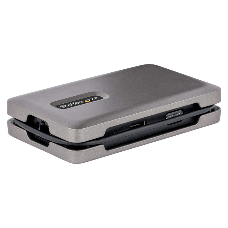 STARTECH .com laptop dock/port replicator Wired USB 3.2 Gen 2 (3.1 Gen 2) Type-C Grey (DKM31C3HVCPD) - Cartouches Certifiees