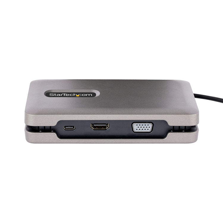 STARTECH .com laptop dock/port replicator Wired USB 3.2 Gen 2 (3.1 Gen 2) Type-C Grey (DKM31C3HVCPD) - Cartouches Certifiees