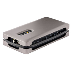 STARTECH .com laptop dock/port replicator Wired USB 3.2 Gen 2 (3.1 Gen 2) Type-C Grey (DKT31CH2CPD3) - Cartouches Certifiees