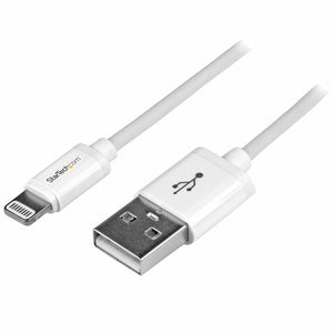 STARTECH .com lightning cable 1 m White (USBLT1MW) - Cartouches Certifiees