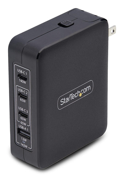 STARTECH .com mobile device charger Universal Black AC Fast charging Indoor (3114GCU-WALL-CHARGER) - Cartouches Certifiees