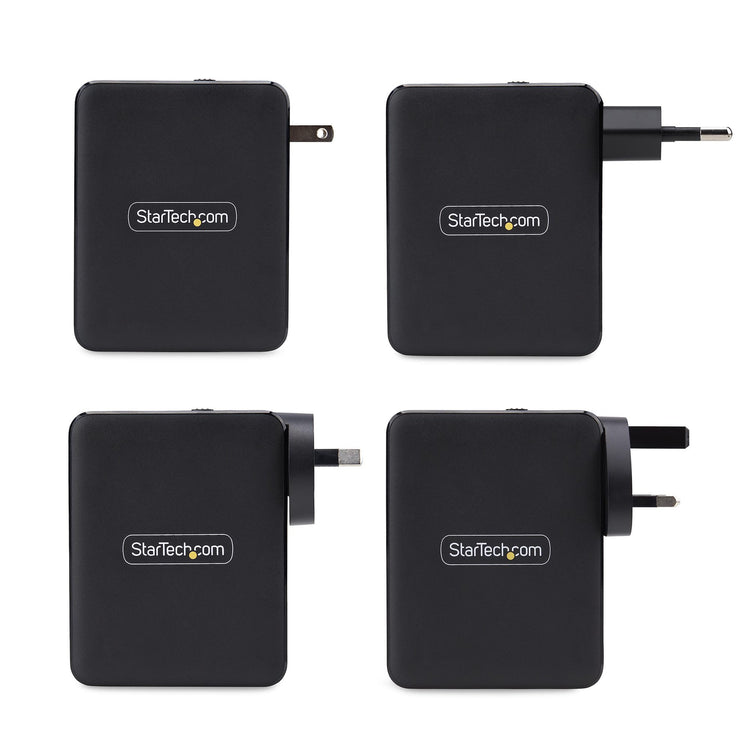 STARTECH .com mobile device charger Universal Black AC Fast charging Indoor (3114GCU-WALL-CHARGER) - Cartouches Certifiees