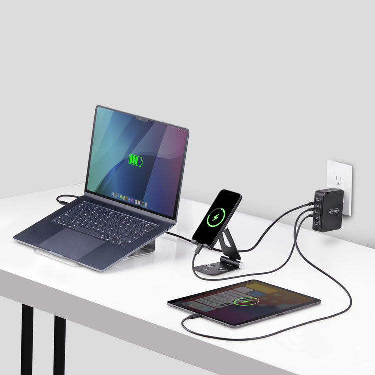 STARTECH .com mobile device charger Universal Black AC Fast charging Indoor (3114GCU-WALL-CHARGER) - Cartouches Certifiees
