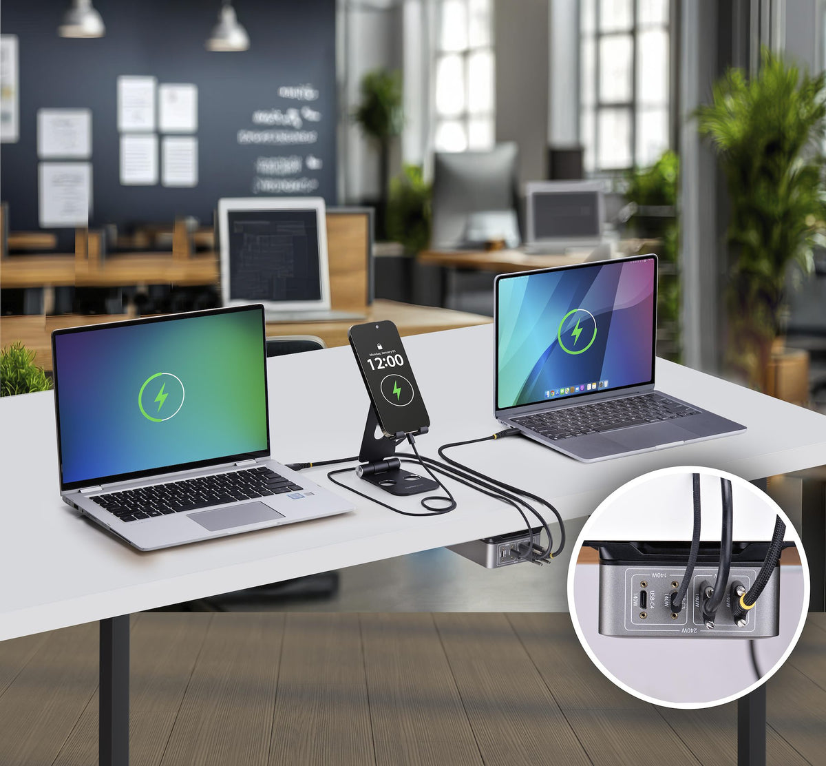 STARTECH .com mobile device charger Universal Grey AC Fast charging Indoor (424DNA-USB-C-CHARGER) - Cartouches Certifiees