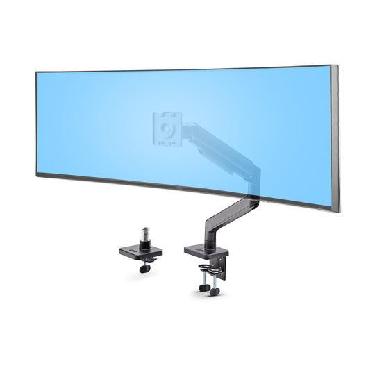 STARTECH .com support / support de moniteur de bureau Noir 124,5 cm (49") (H1M1AG1-MONITOR-ARM)