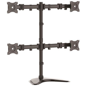 STARTECH .com monitor mount / stand 68,6 cm (27") Desk Black (ARMBARQUAD) - Cartouches Certifiees