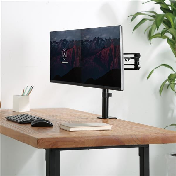 STARTECH .com monitor mount / stand 81,3 cm (32") Desk Black (ARMDUAL3) - Cartouches Certifiees