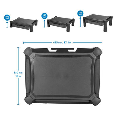 STARTECH .com monitor mount / stand 81,3 cm (32") Desk Black (MONSTADJD) - Cartouches Certifiees