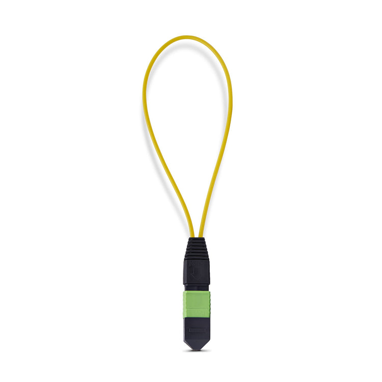 STARTECH .com network cable tester Fiber cable tester Black, Green, Yellow (LOOPBACKMTP12OS2SMM) - Cartouches Certifiees