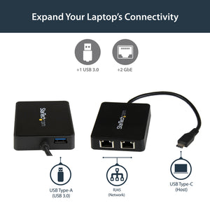 STARTECH .com network card USB 5000 Mbit/s (US1GC301AU2R) - Cartouches Certifiees