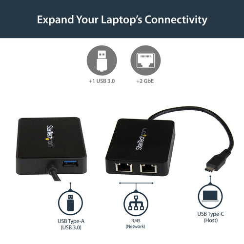 STARTECH .com network card USB 5000 Mbit/s (US1GC301AU2R) - Cartouches Certifiees