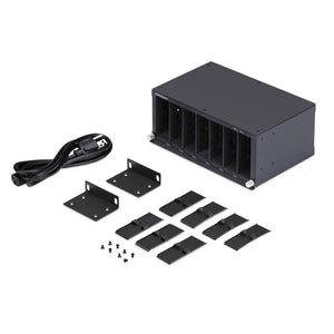 STARTECH .com network equipment chassis Black (MCM7-MEDIA-CHASSIS) - Cartouches Certifiees