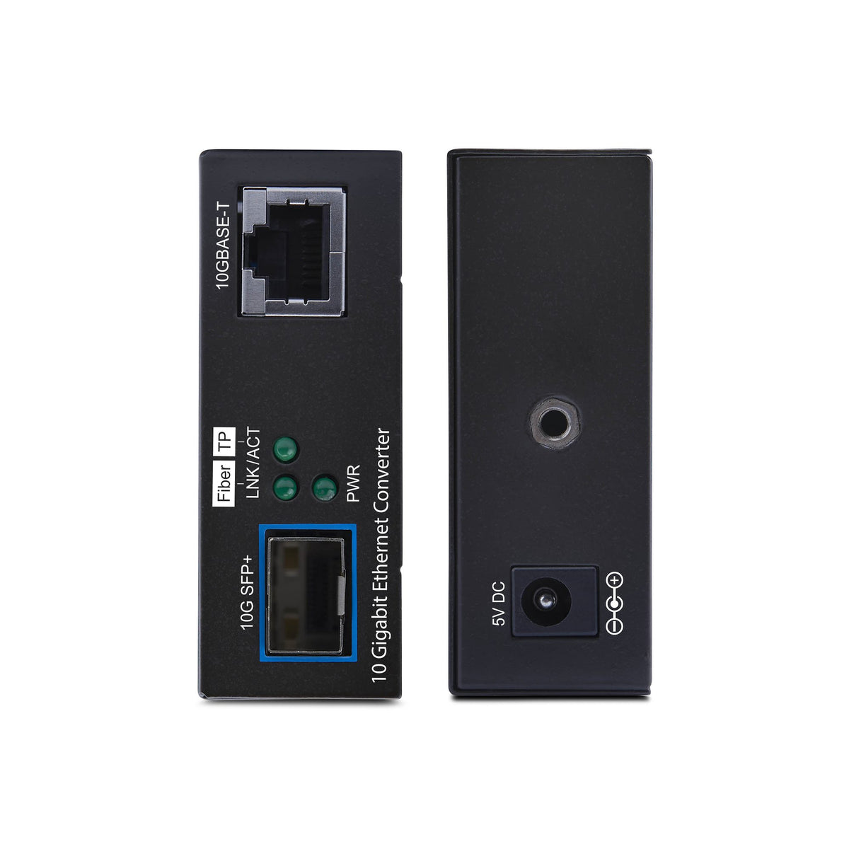 STARTECH .com network media converter 10000 Mbit/s Multi-mode, Single-mode Black (MCM10GSFP2) - Cartouches Certifiees