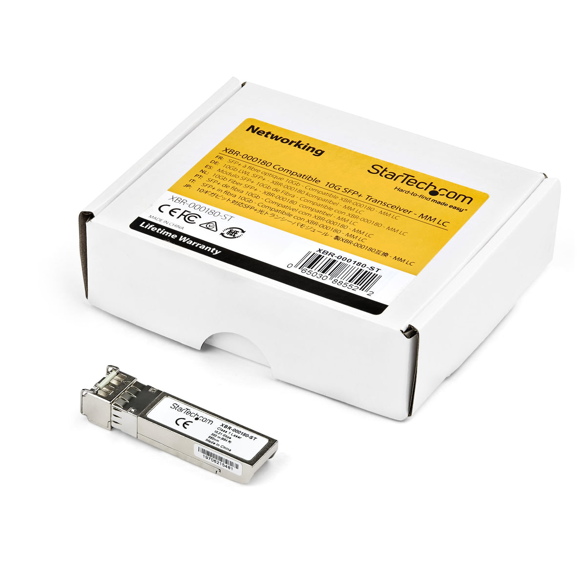 STARTECH .com network transceiver module Fiber optic 40000 Mbit/s SFP+ 850 nm (PLUS-SR-ST) - Cartouches Certifiees