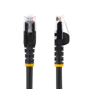 STARTECH .com networking cable Black 0,15 m Cat6 U/UTP (UTP) Round (N6LPATCH6INBK) - Cartouches Certifiees